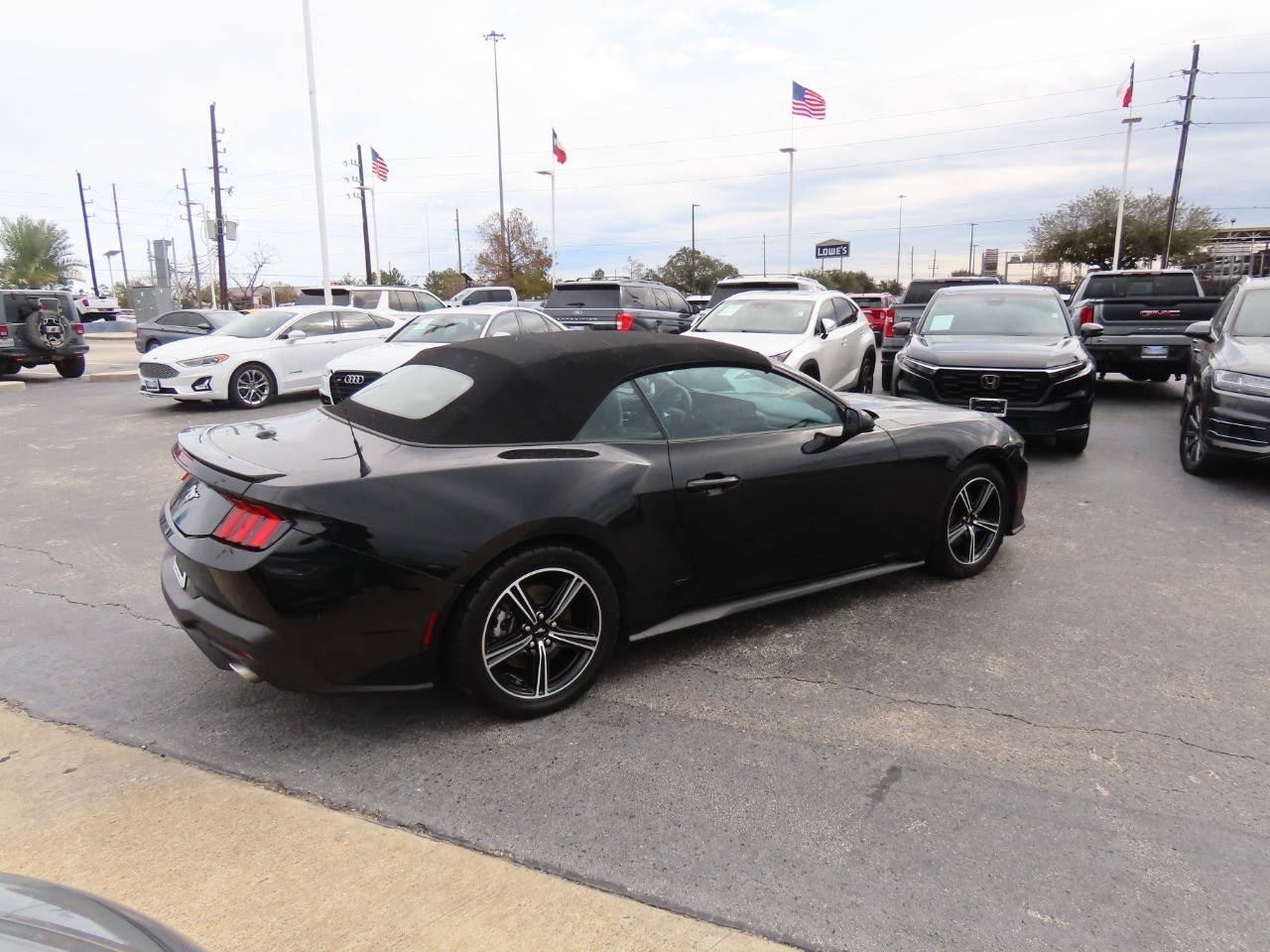 2024 Ford Mustang EcoBoost Premium Shadow Black at Planet Ford