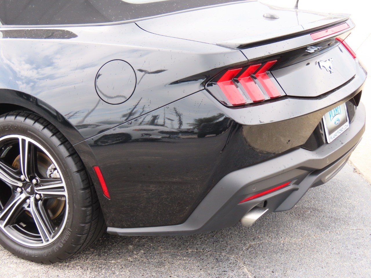 2024 Ford Mustang EcoBoost Premium Shadow Black at Planet Ford