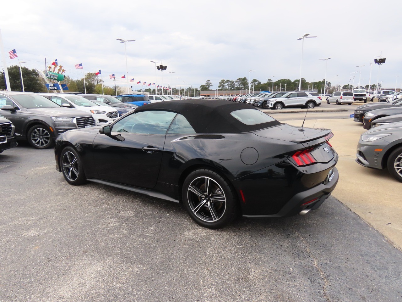 2024 Ford Mustang EcoBoost Premium Shadow Black at Planet Ford