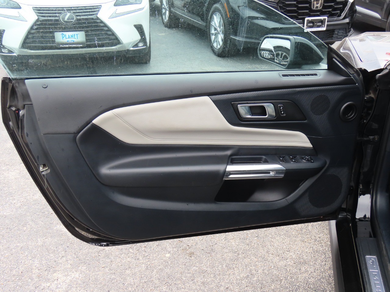 2024 Ford Mustang EcoBoost Premium Shadow Black at Planet Ford