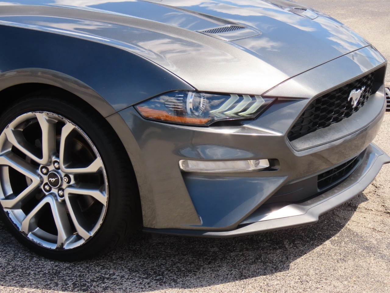 used 2020 Ford Mustang car, priced at $19,999