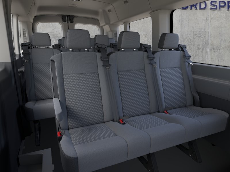 2026 Ford Transit Passenger Wagon XLT Carbonized Gray Metallic at Planet Ford