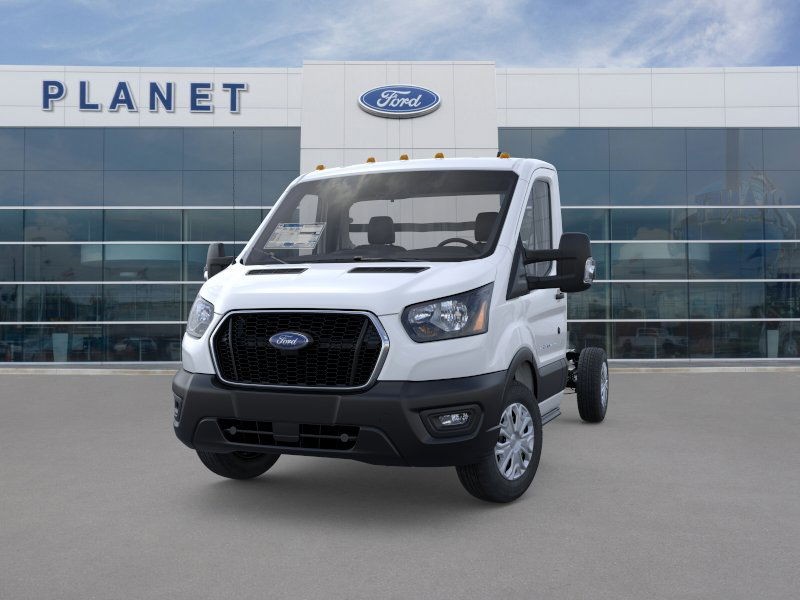 2025 Ford Transit Cutaway  Oxford White at Planet Ford