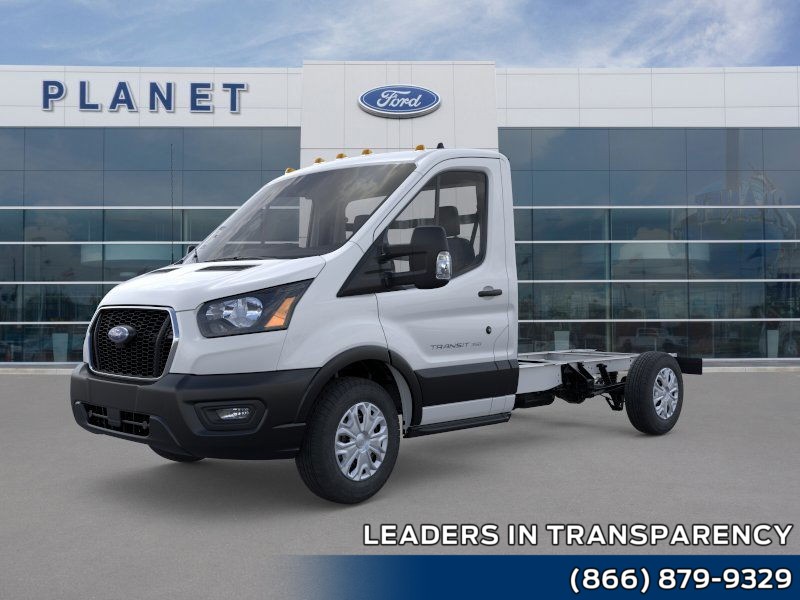 2025 Ford Transit Cutaway  Oxford White at Planet Ford