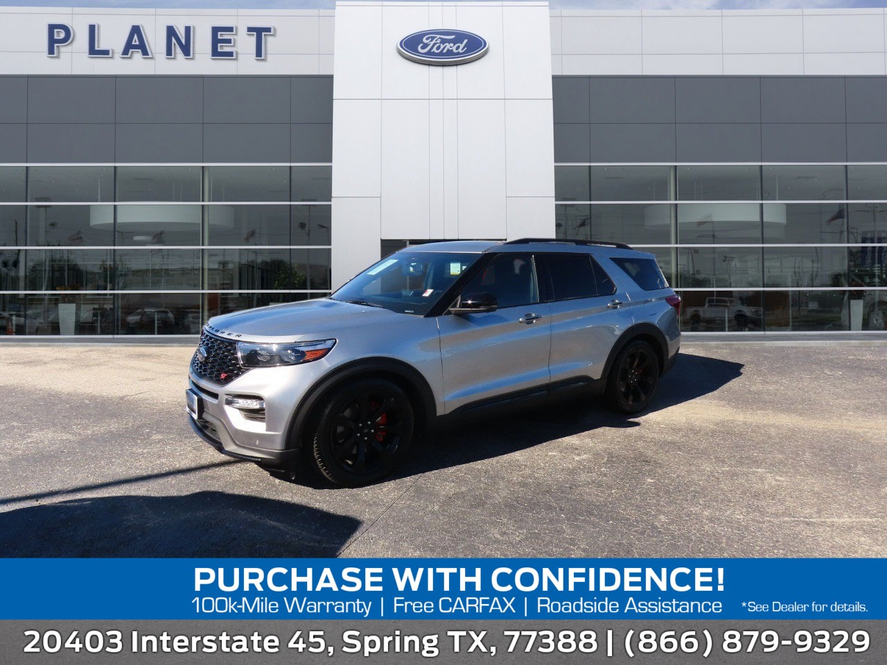 used 2023 Ford Explorer car, priced at $45,999