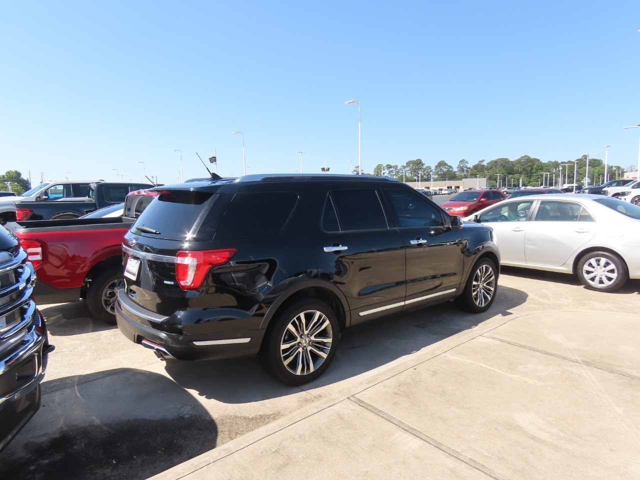 used 2018 Ford Explorer car, priced at $13,999