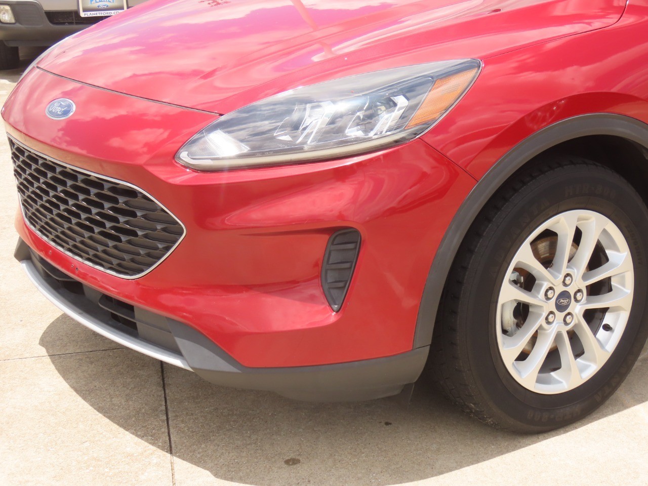 2021 Ford Escape SE Rapid Red Metallic Tinted Clearcoat at Planet Ford