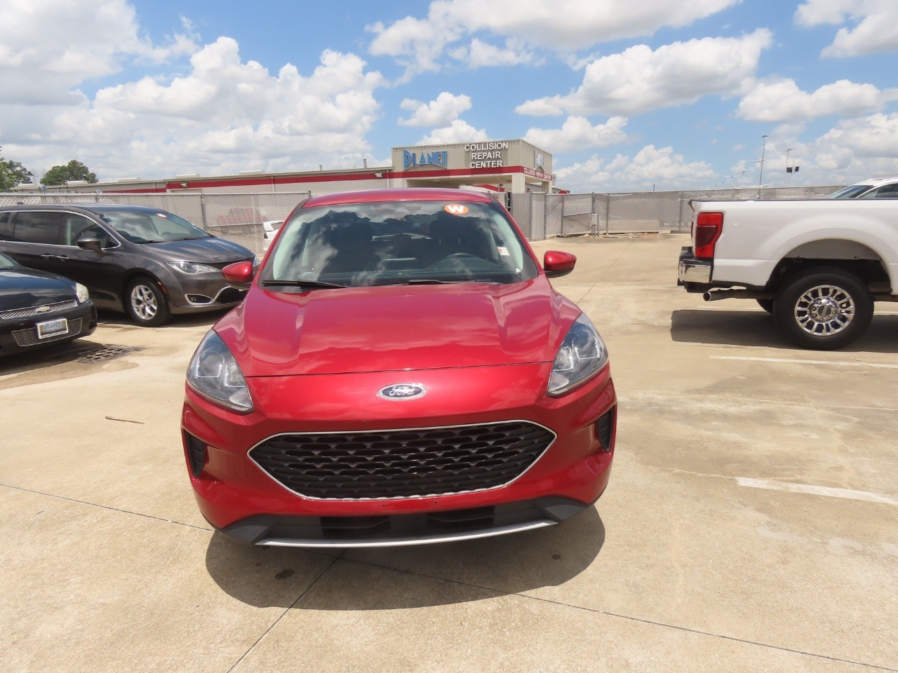 2021 Ford Escape SE Rapid Red Metallic Tinted Clearcoat at Planet Ford