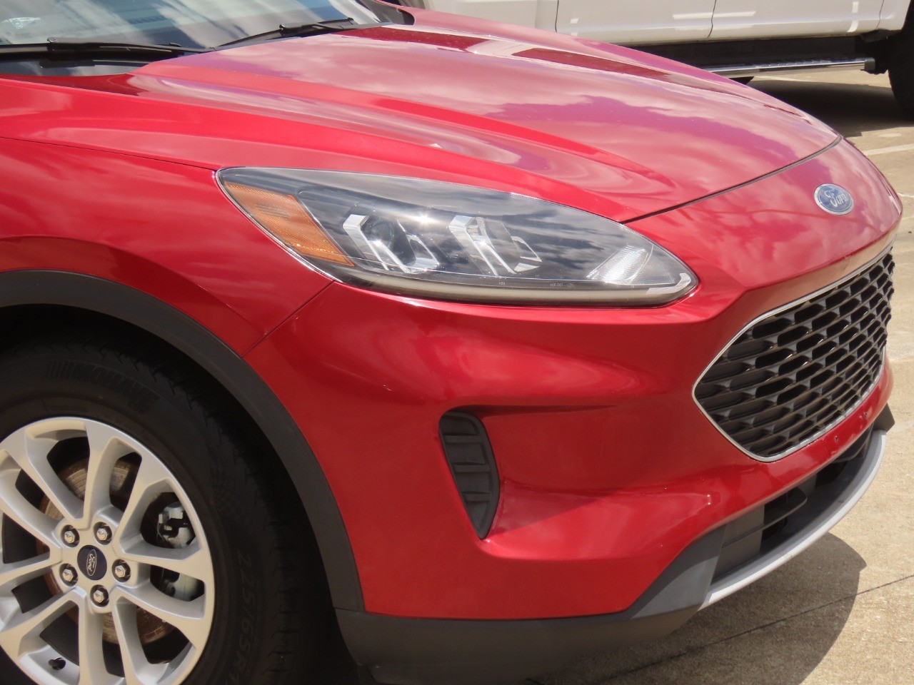 2021 Ford Escape SE Rapid Red Metallic Tinted Clearcoat at Planet Ford