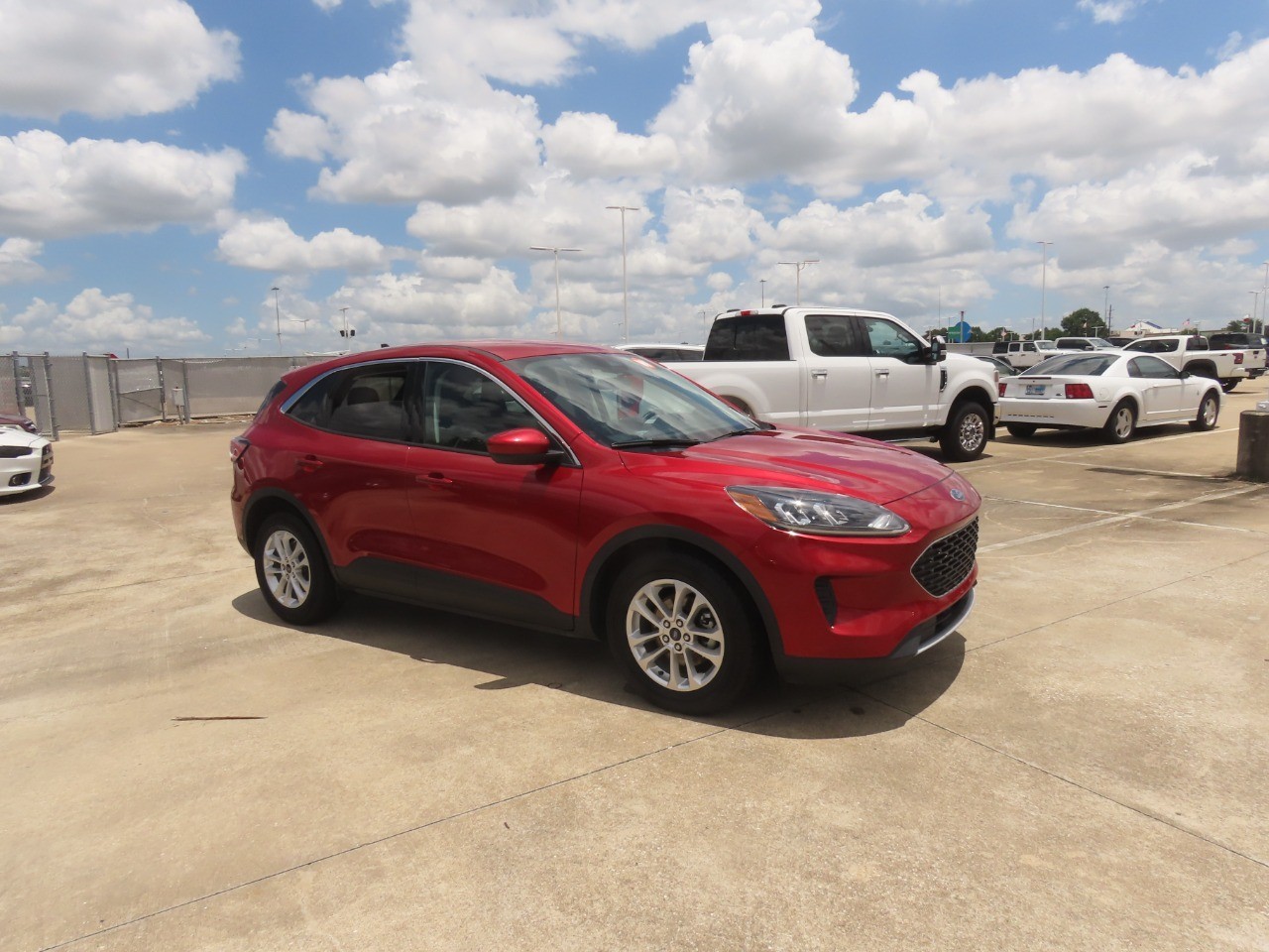 2021 Ford Escape SE Rapid Red Metallic Tinted Clearcoat at Planet Ford