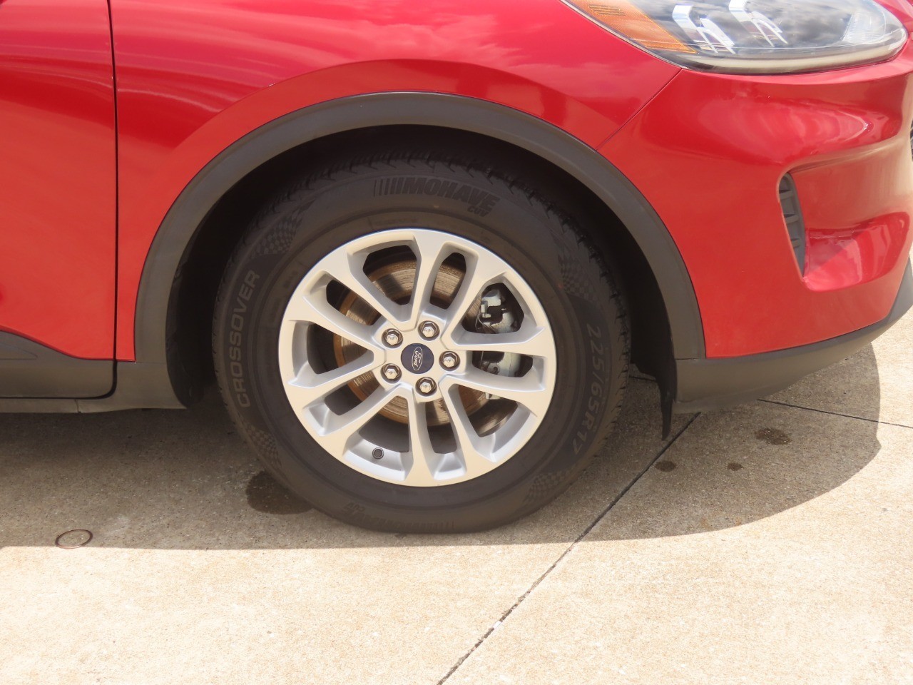 2021 Ford Escape SE Rapid Red Metallic Tinted Clearcoat at Planet Ford