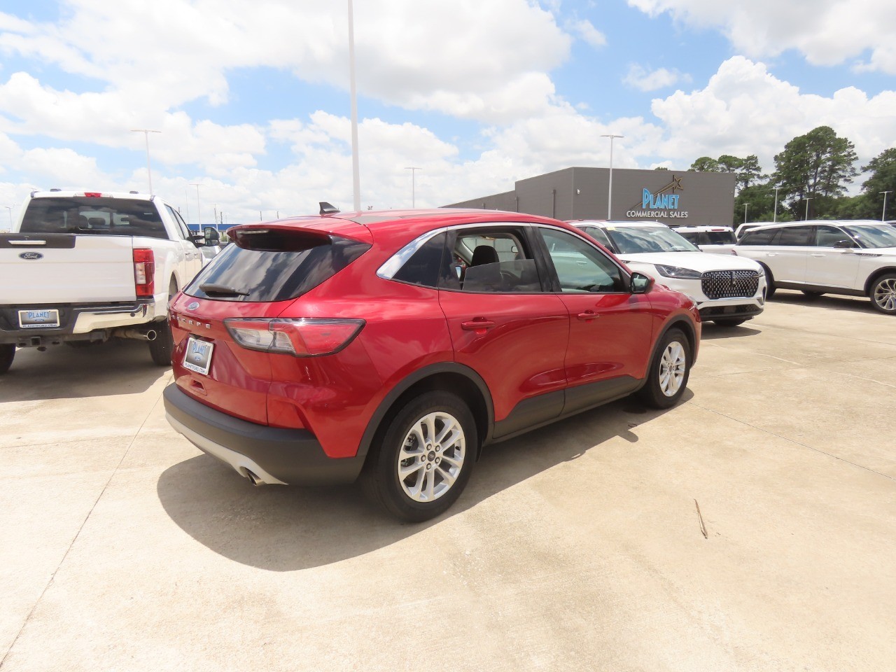2021 Ford Escape SE Rapid Red Metallic Tinted Clearcoat at Planet Ford