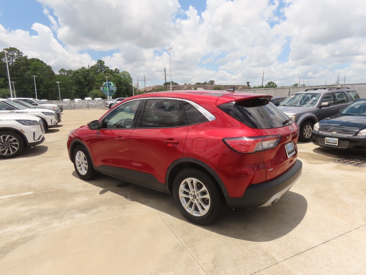 2021 Ford Escape SE Rapid Red Metallic Tinted Clearcoat at Planet Ford