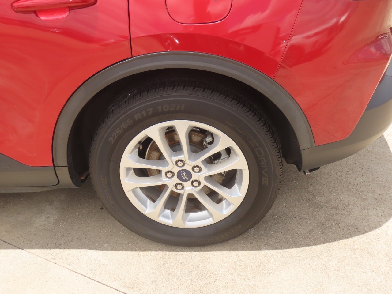 2021 Ford Escape SE Rapid Red Metallic Tinted Clearcoat at Planet Ford