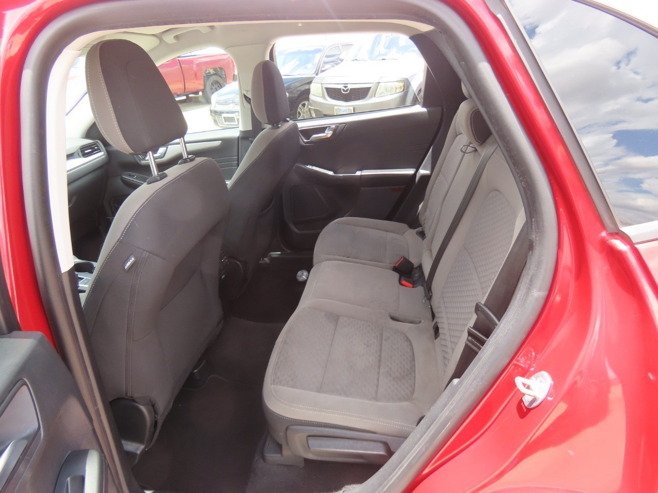 2021 Ford Escape SE Rapid Red Metallic Tinted Clearcoat at Planet Ford