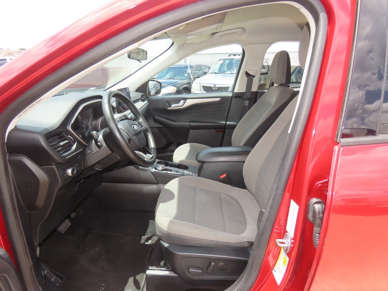 2021 Ford Escape SE Rapid Red Metallic Tinted Clearcoat at Planet Ford