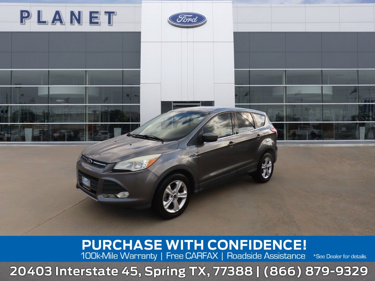 2014 Ford Escape SE Sterling Gray Metallic at Planet Ford