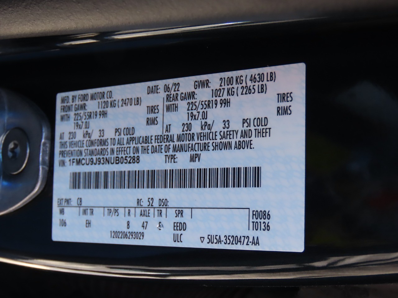 used 2022 Ford Escape car, priced at $21,999