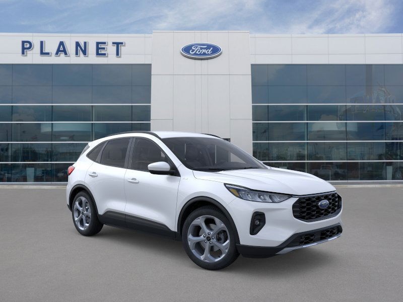 2026 Ford Escape ST-Line Select Star White Metallic Tri-Coat at Planet Ford