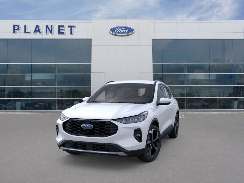 2026 Ford Escape ST-Line Select Star White Metallic Tri-Coat at Planet Ford