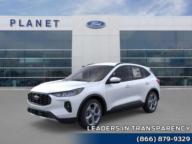 Space Silver Metallic 2026 Ford Escape Hybrid ST-Line Select AWD SUV / Crossover All-Wheel Drive Continuously Variable Transmission