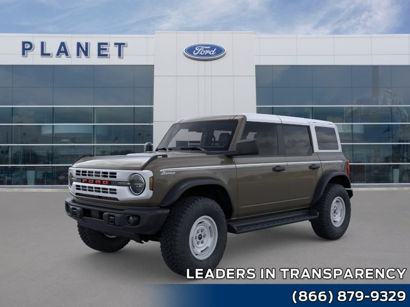 2026 Ford Bronco Heritage Edition Marsh Gray at Planet Ford