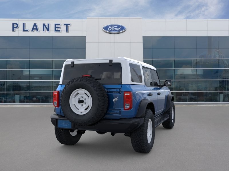 2026 Ford Bronco Heritage Edition Velocity Blue Metallic at Planet Ford