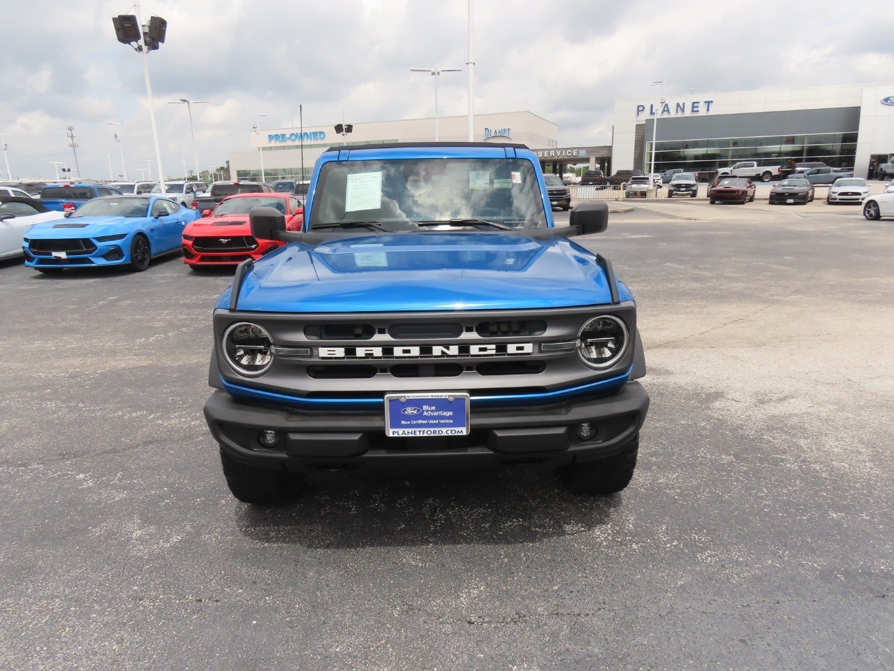 2023 Ford Bronco Big Bend Velocity Blue Metallic at Planet Ford