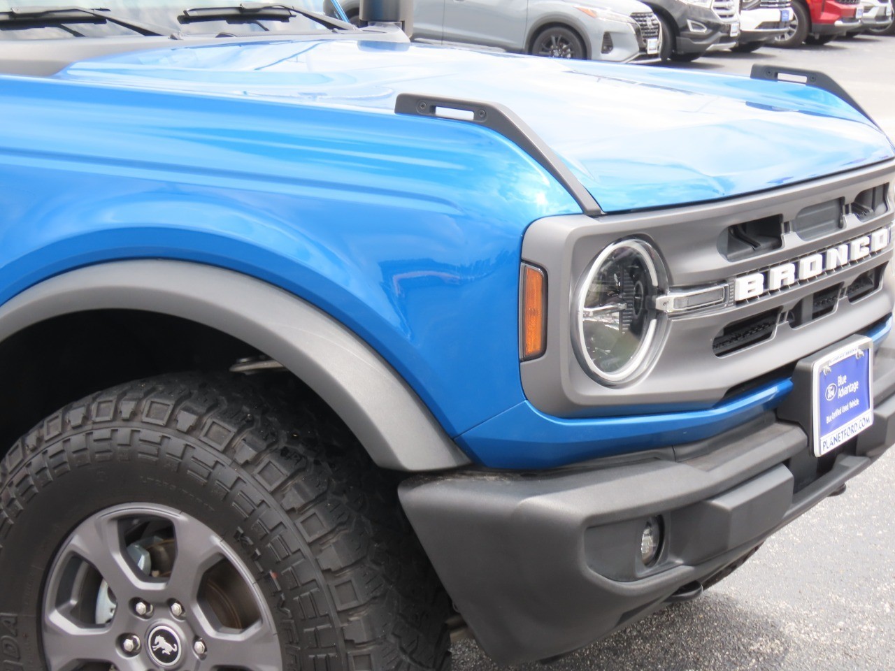 2023 Ford Bronco Big Bend Velocity Blue Metallic at Planet Ford