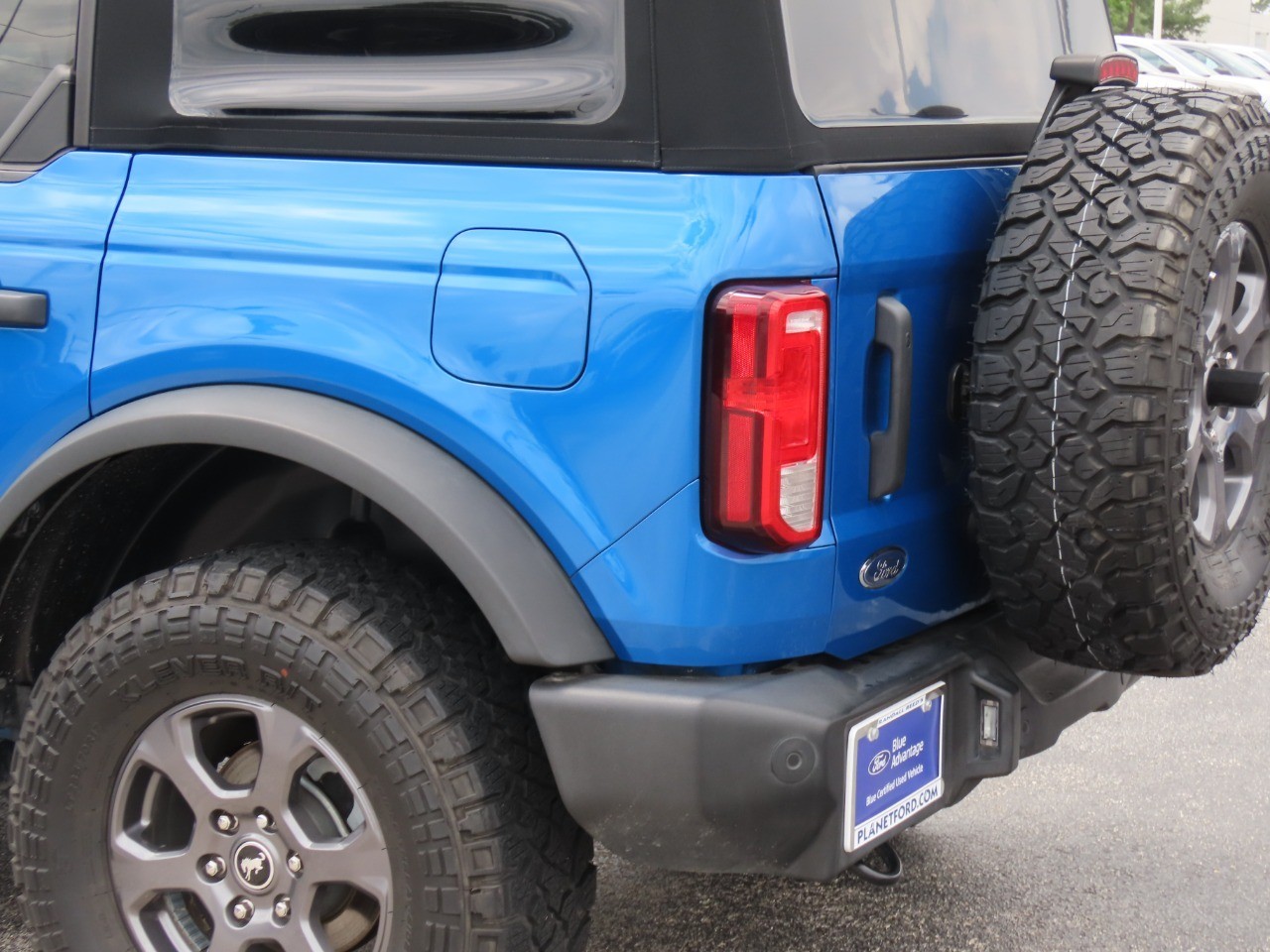 2023 Ford Bronco Big Bend Velocity Blue Metallic at Planet Ford