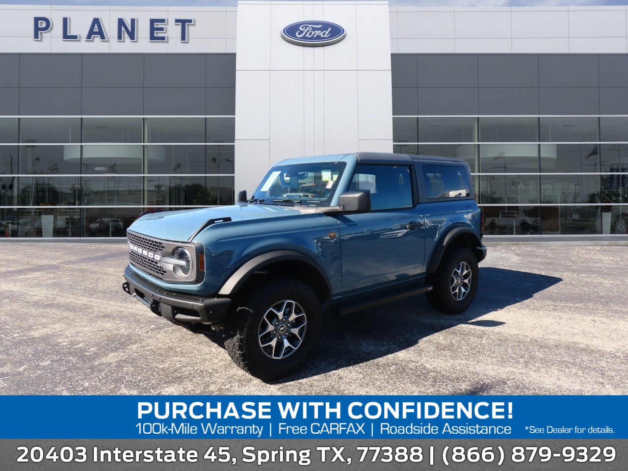 used 2022 Ford Bronco car, priced at $29,499