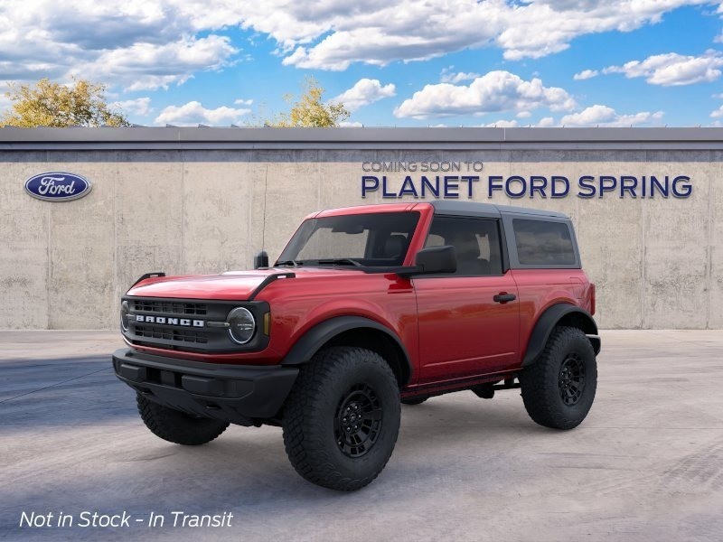 2026 Ford Bronco  Ruby Red Metallic Tinted Clearcoat at Planet Ford