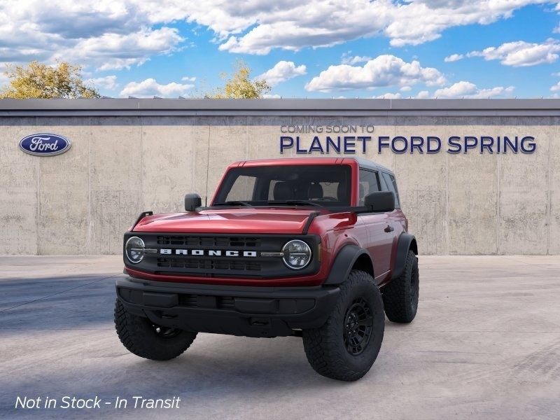 2026 Ford Bronco  Ruby Red Metallic Tinted Clearcoat at Planet Ford