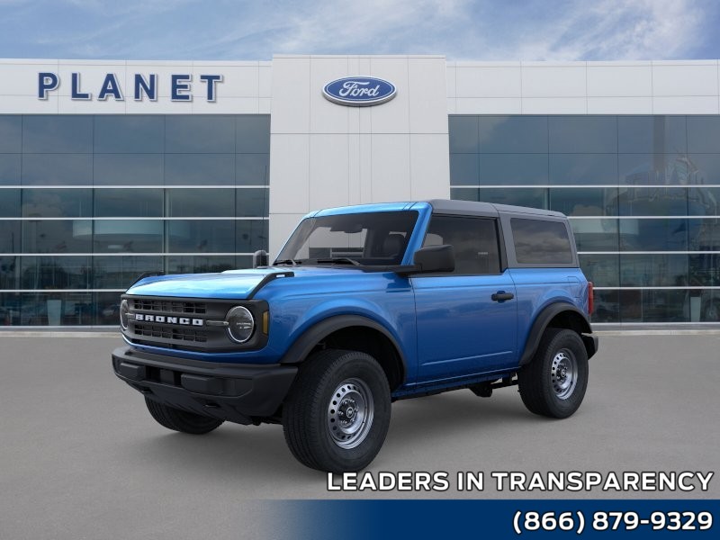 Velocity Blue Metallic 2026 Ford Bronco 2-Door 4WD SUV / Crossover Four-Wheel Drive Automatic