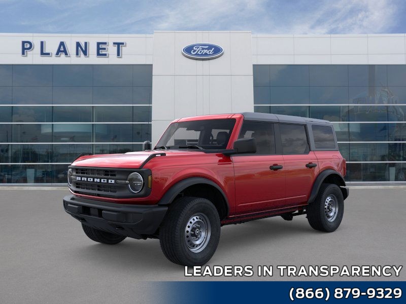 2025 Ford Bronco  Ruby Red Metallic Tinted Clearcoat at Planet Ford