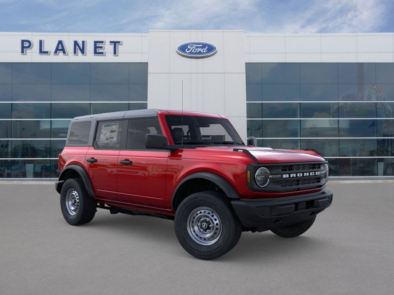 2025 Ford Bronco  Ruby Red Metallic Tinted Clearcoat at Planet Ford