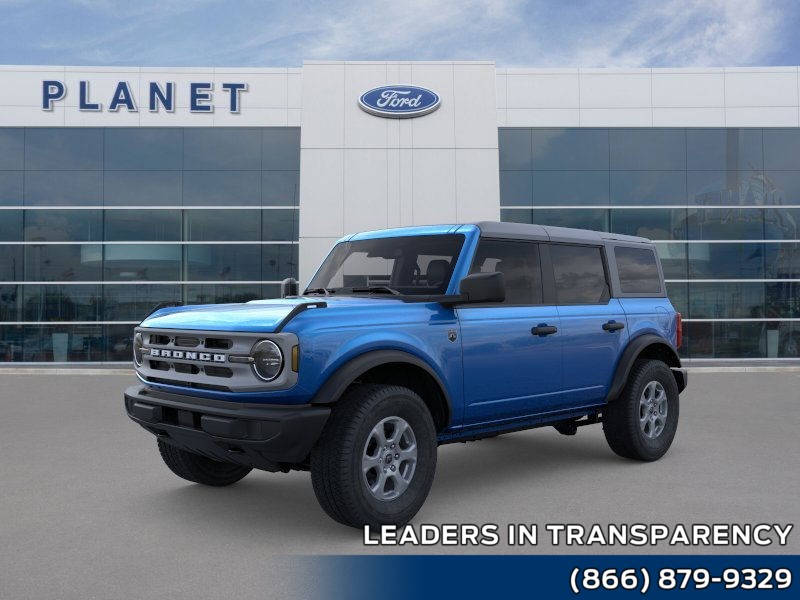 2025 Ford Bronco Big Bend Velocity Blue Metallic at Planet Ford
