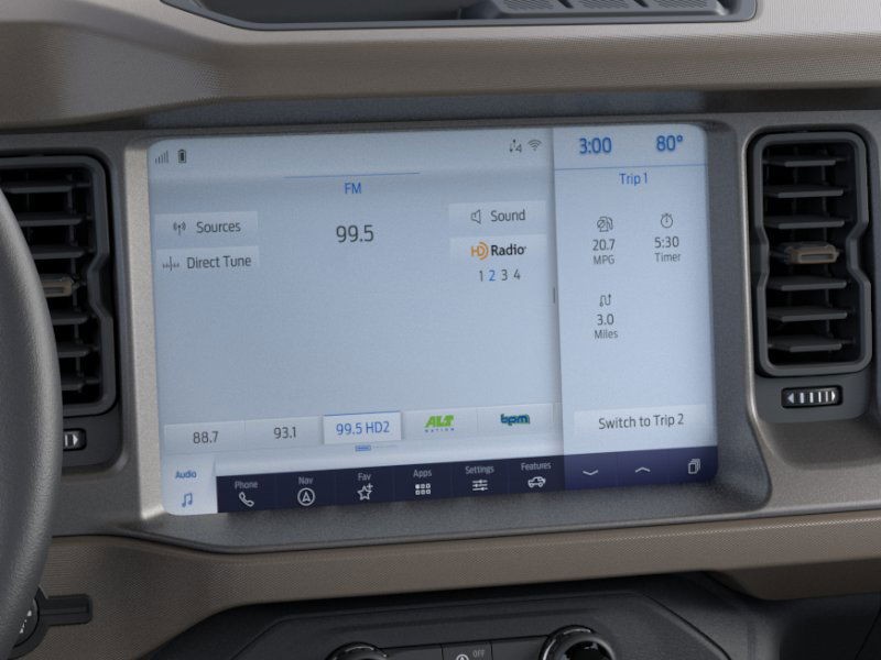 2025 Ford Bronco Big Bend Velocity Blue Metallic at Planet Ford