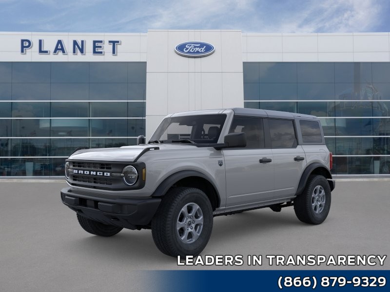 2026 Ford Bronco Big Bend Avalanche Gray at Planet Ford