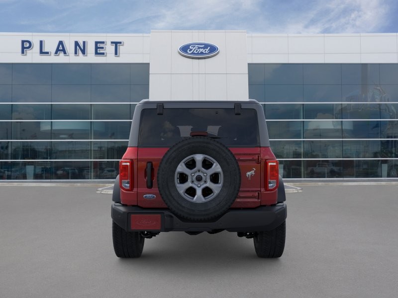2026 Ford Bronco Big Bend Ruby Red Metallic Tinted Clearcoat at Planet Ford