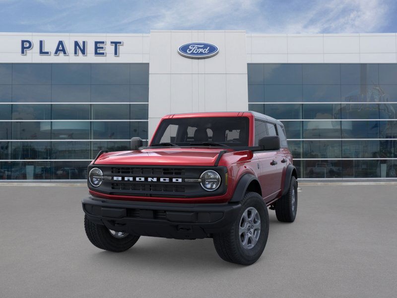 2026 Ford Bronco Big Bend Ruby Red Metallic Tinted Clearcoat at Planet Ford