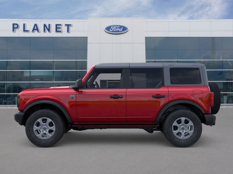 2026 Ford Bronco Big Bend Ruby Red Metallic Tinted Clearcoat at Planet Ford