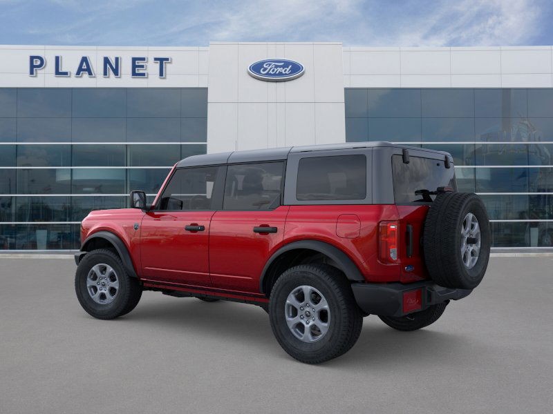 2026 Ford Bronco Big Bend Ruby Red Metallic Tinted Clearcoat at Planet Ford