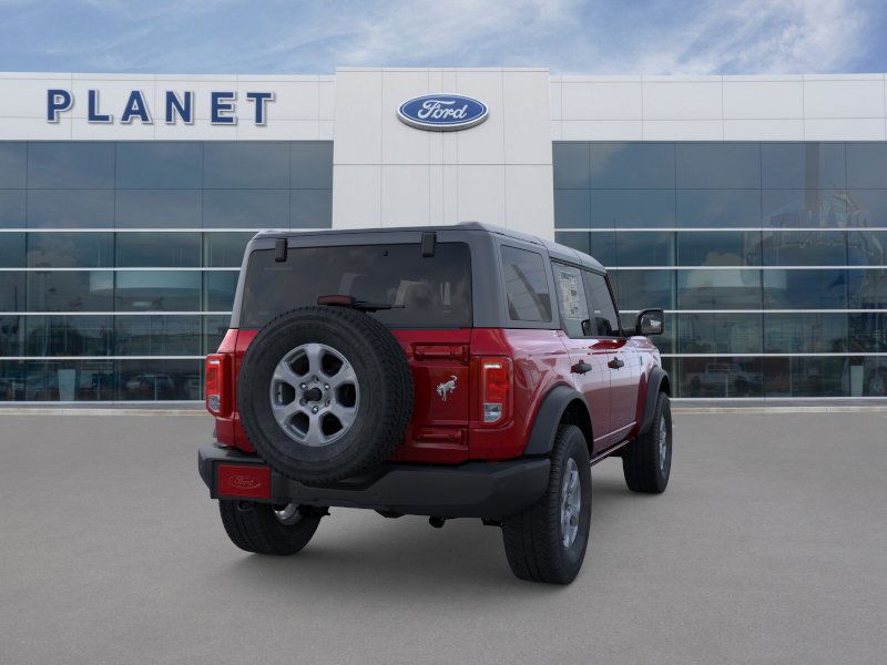 2026 Ford Bronco Big Bend Ruby Red Metallic Tinted Clearcoat at Planet Ford
