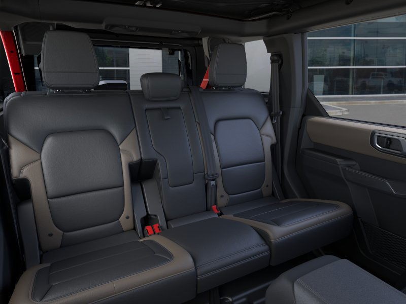 2026 Ford Bronco Big Bend Ruby Red Metallic Tinted Clearcoat at Planet Ford