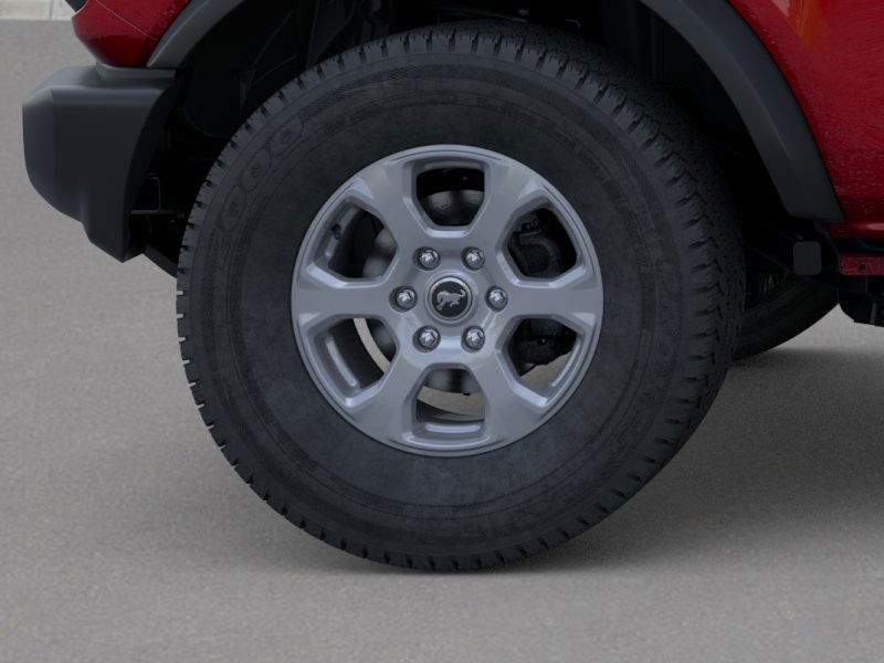 2026 Ford Bronco Big Bend Ruby Red Metallic Tinted Clearcoat at Planet Ford