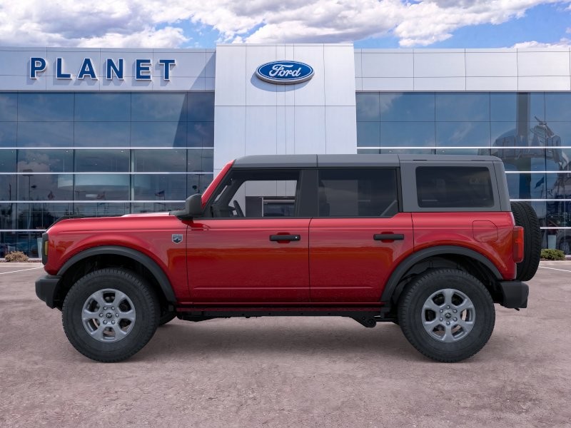 2026 Ford Bronco Big Bend Ruby Red Metallic Tinted Clearcoat at Planet Ford