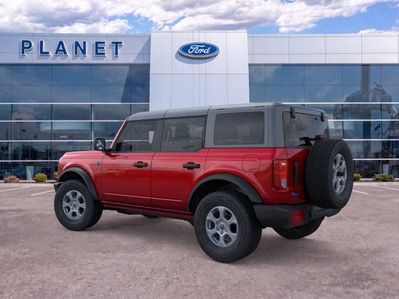 2026 Ford Bronco Big Bend Ruby Red Metallic Tinted Clearcoat at Planet Ford