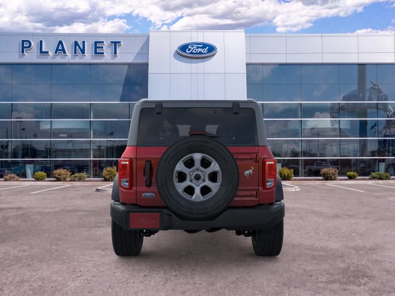 2026 Ford Bronco Big Bend Ruby Red Metallic Tinted Clearcoat at Planet Ford