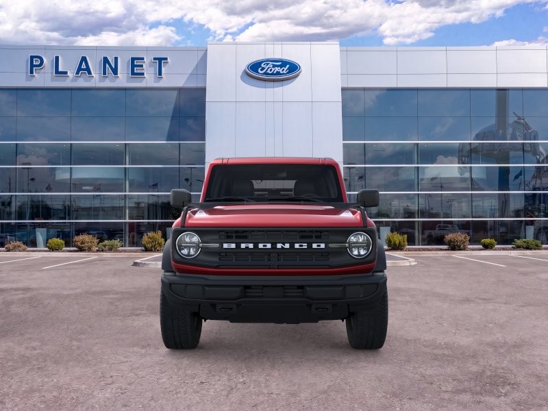 2026 Ford Bronco Big Bend Ruby Red Metallic Tinted Clearcoat at Planet Ford